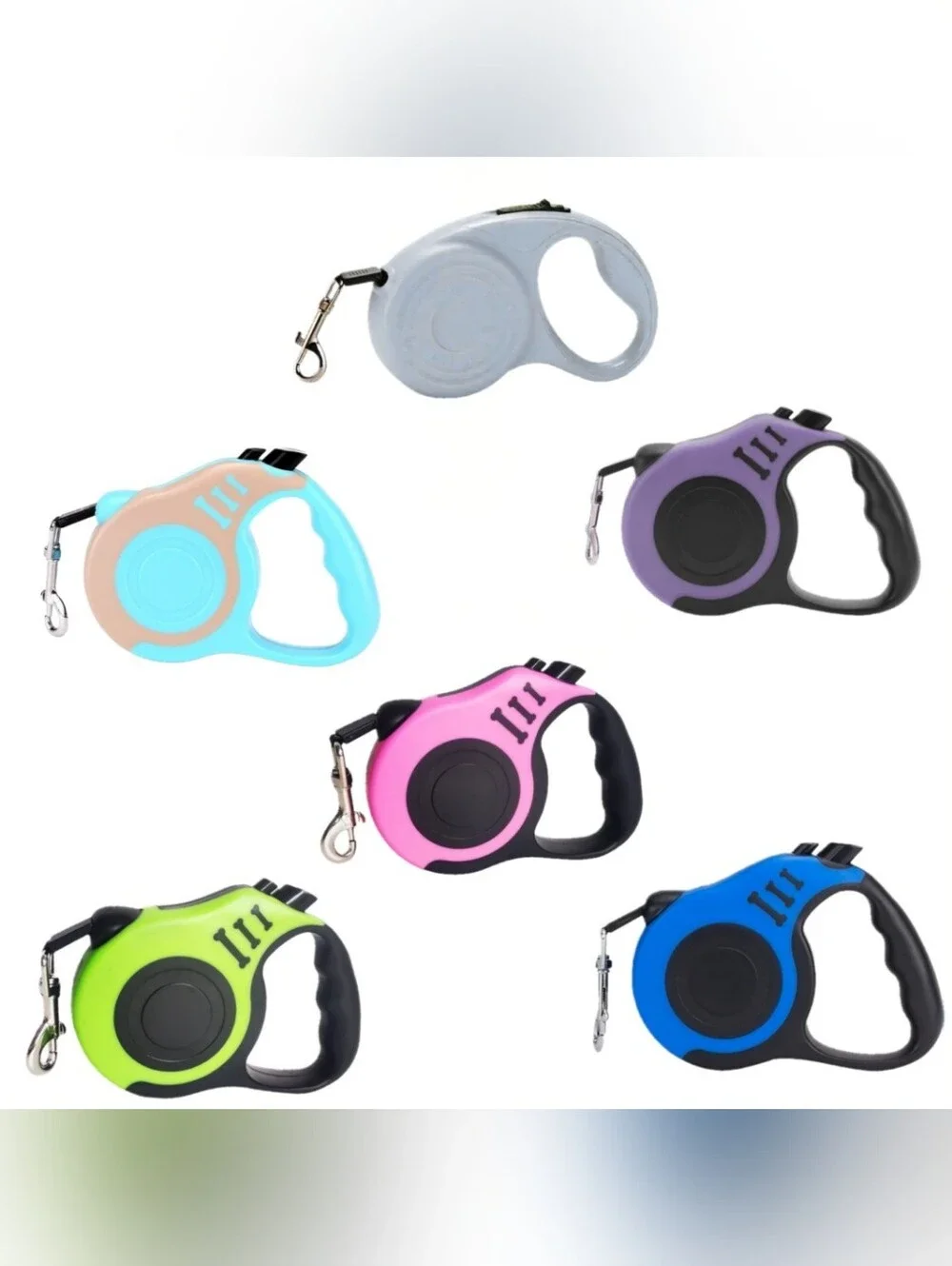 Nylon Automatic Retractable Pet Leash - 9.75' {Pets Up To 18 lbs} Price per Each
